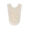 Fashion Mesh Beaded Sequins Embroidery Flower Cloth Sticker Lace Embroidery Placket Collar Wedding Dress Accessories Decal