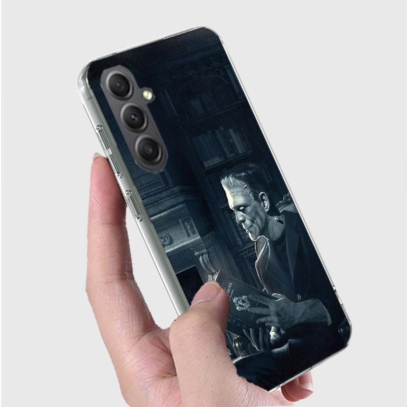 Чехол для телефона Ужасы Ф-Франкенштейн Для Samsung A16 A26 A36 A56 A17 A03S A04S A02S A05S A50S A30 A20 A70S A40 A21 Galaxy Note 20 10