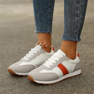 Модные женские балетки Повседневные спортивные кроссовки Обувь 2024 Новая осенняя обувь для ходьбы и путешествий Комфортная женская обувь Уличная обувь на шнуровке для бега Zapatillas