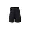 Solid Color Drawstring Straight-Leg Shorts Men Bottoms Black DV9331-010