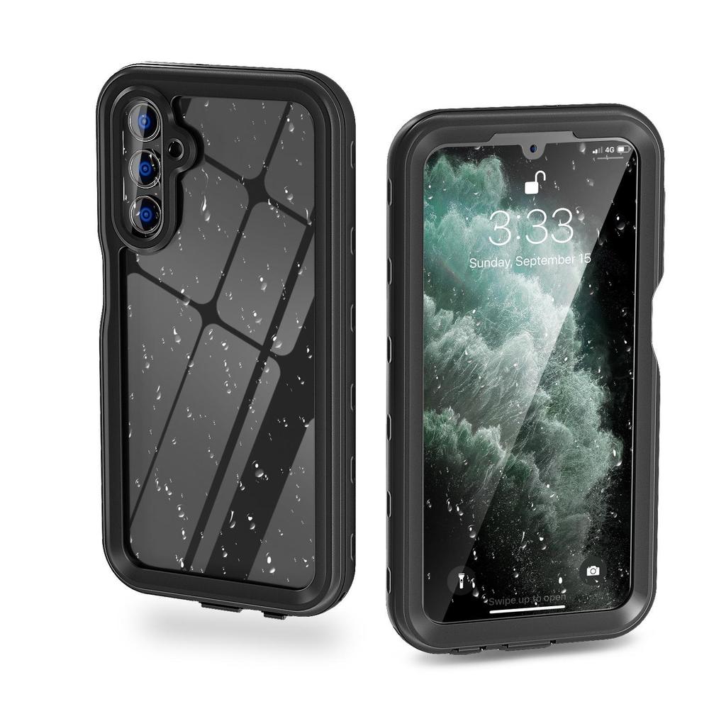 Samsung A54/A12/A35 5G Красный Перец Водонепроницаемый, Ударопрочный Прозрачный Чехол для Телефона