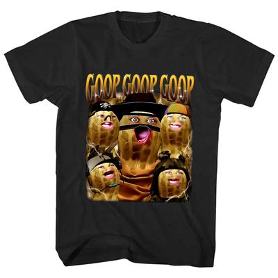 Goop Goop Goop Игровые футболки Arc Raiders Унисекс Уличная одежда Хип-хоп Унисекс Уличная одежда Хлопковая футболка с коротким рукавом Мужская Свободные футболки