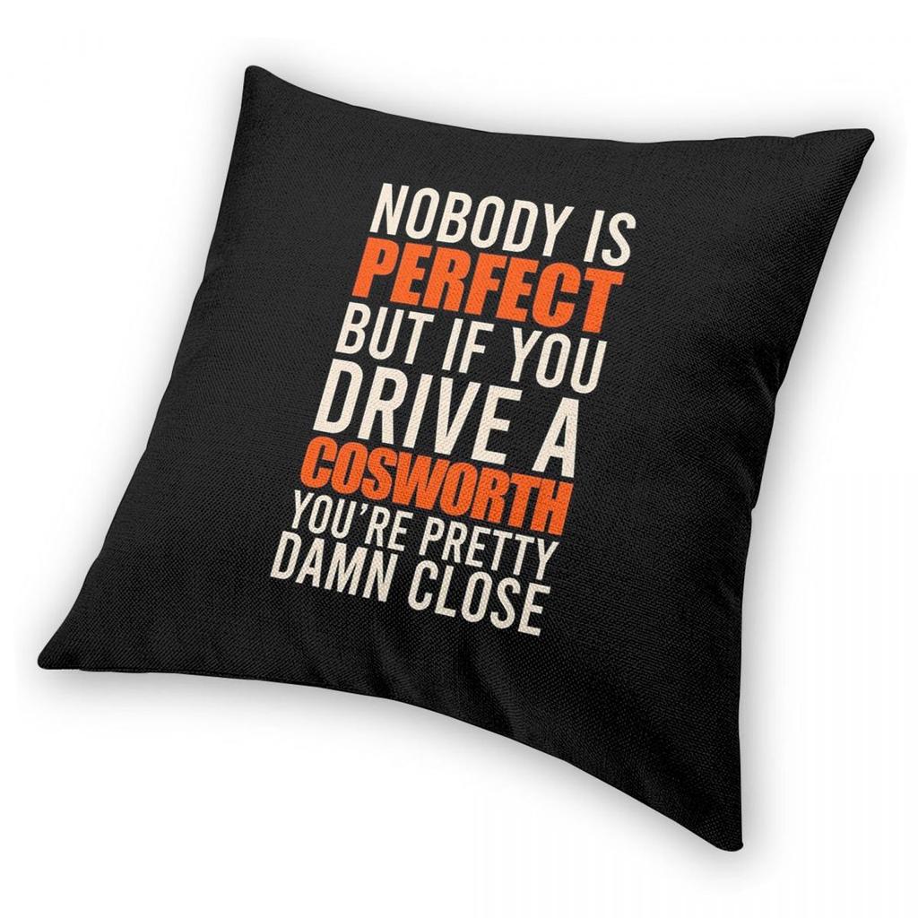 Cosworth Owners Perfect Square Pillowcase Polyester Linen Velvet Creative Zip Decor Pillow Case Bed Cushion Cover