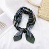 Cotton And Linen Small Square Scarf Silk Scarf Women'S Spring And Autumn New Style Artistic And Versatile Fashionable Temperament Headband Scarf