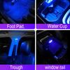 1/3/5pcs Car LED Touch Lights Wireless Interior Light Auto Roof Ceiling Reading Lamps USB Charging Car Atmosphere Light