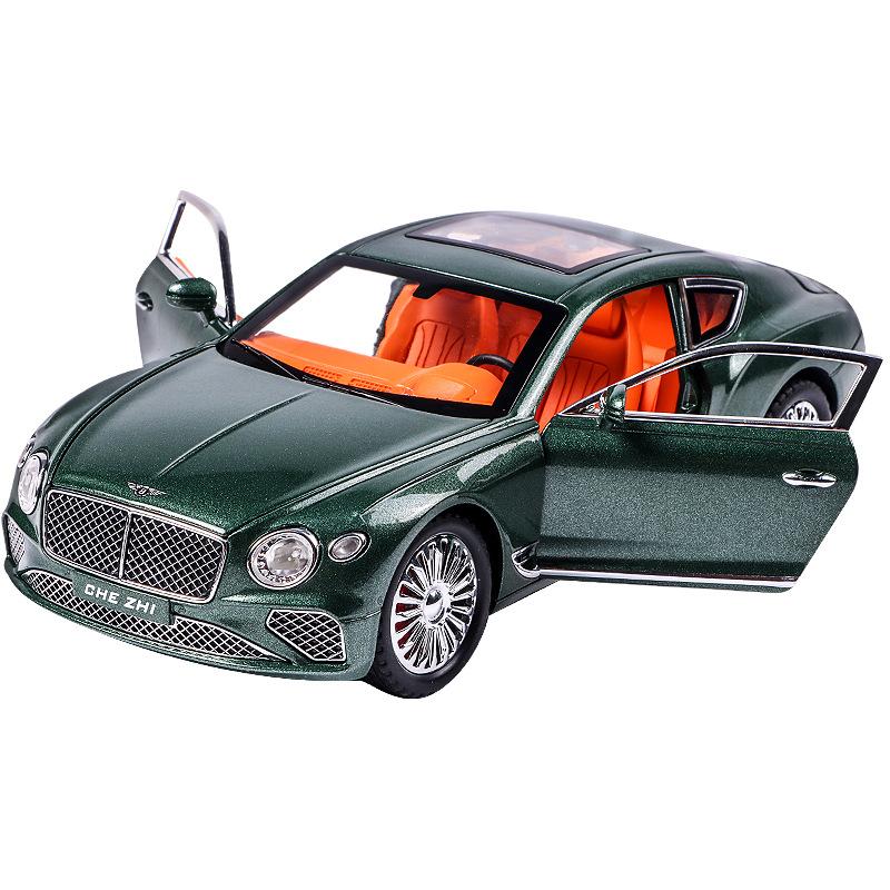 1:24 Модель автомобиля Continental GT Литой металлический игрушечный автомобиль Коллекционные игрушечные машинки с инерционным механизмом