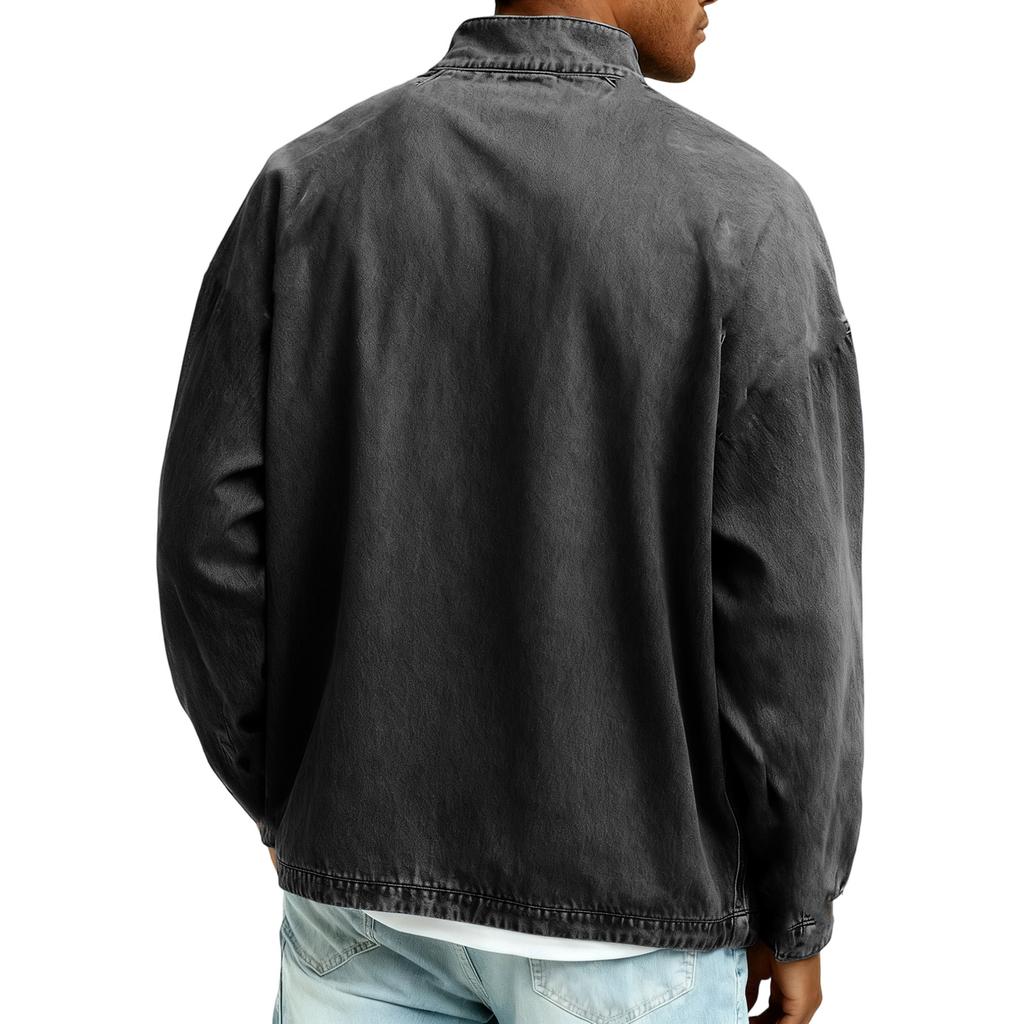 Мужской Свободный Худи с Капюшоном Повседневный