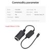 Кабель-адаптер USB Type C на 12 В для прикуривателя, кабель-адаптер USB Type C на 12 В для автомобильного вентилятора, светодиодных фонарей