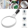25X Magnifying Glass 3LED Extra Reading Magnifier Light Jewelry Large Handheld