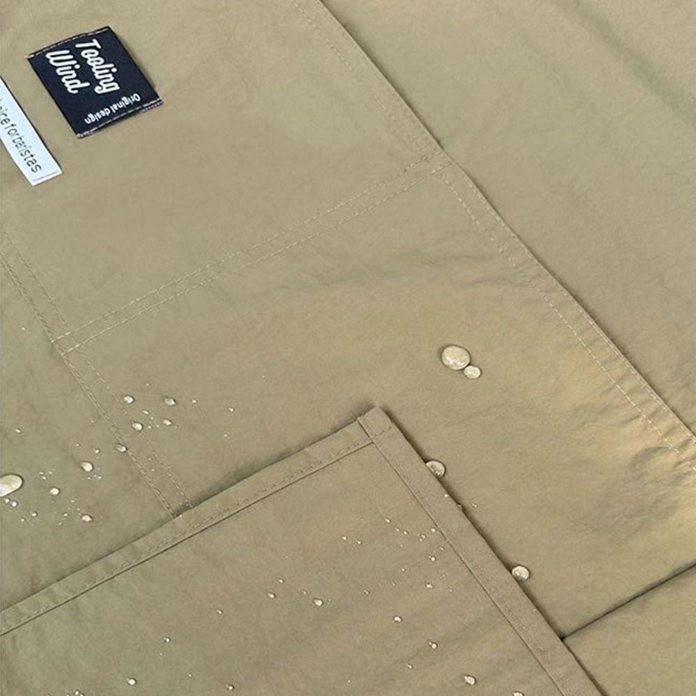 Водонепроницаемый кухонный халат, грязеотталкивающий, для нейл-арта, кафе, рабочая одежда, новый кулинарный фартук