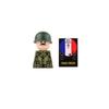 US Airborne 101ST Soldier Figures Building Blocks Officer Army Warrior Infantry Military Accessories Gun Weapons Brick Toys GR03