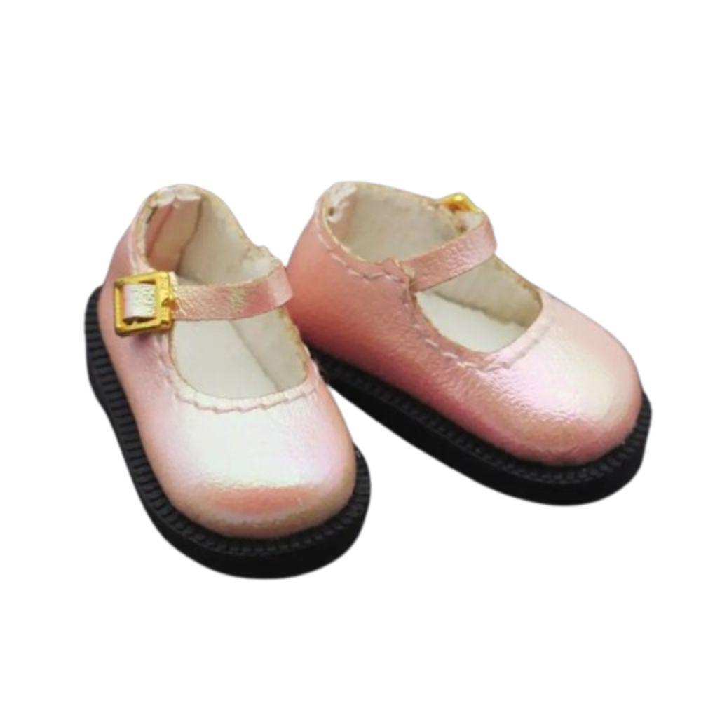 Lightweight 10cm Cotton Doll Shoes PU Leather Leather Boots Doll PU Leather Shoes  Clay Dolls
