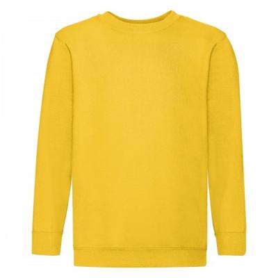 Fruit of the Loom Детская классическая толстовка с втачным рукавом