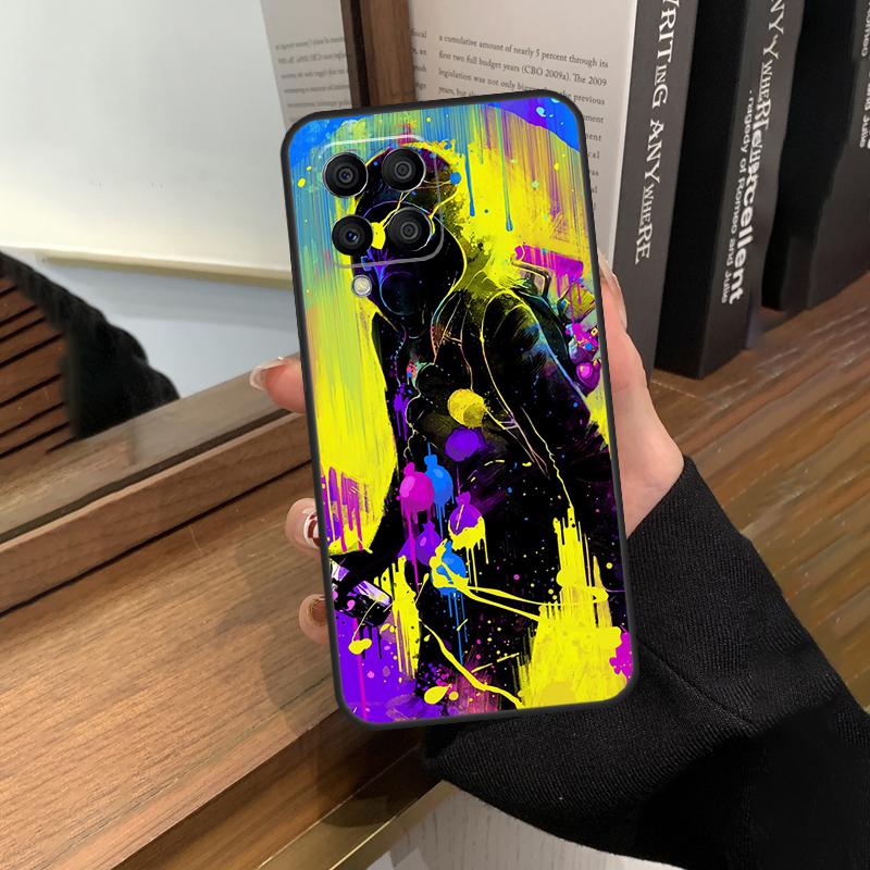 Чехол с граффити для Samsung Galaxy M56 M16 M36 M33 M53 M13 M12 M32 M52 M20 M15 M55 M31 M14 M35 M34 M54