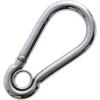 TRUSCO Stainless Steel Snap AW Type Wire Diameter X 14mm Opening Hook, (with Ring), 10mm (1 Piece) TSF-10AW