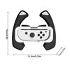 Steering Wheel Controller for Nintendo Switch & Switch OLED, Racing Games Removable Accessories Joy Con Controller Grip for Mario Kart, Pack of 2