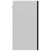 Lyon Wall Mounted Cabinet in Black 60 x 31 x 60 cm Engineered Wood