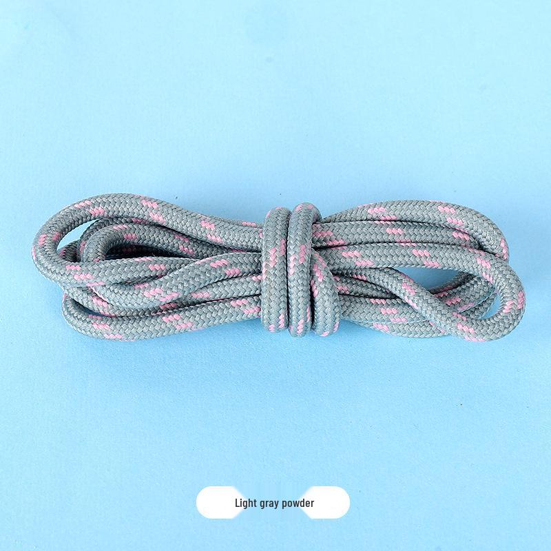 Round Non-Slip Durable Shoelaces for Martin Boots - Vertical Stripes for Outdoor Shoes