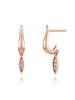 14K Sensual Shine Earrings GI14EE423