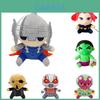 Коллекция плюшевых игрушек Marvel Avengers Тор Человек-паук Черная вдова Железный человек