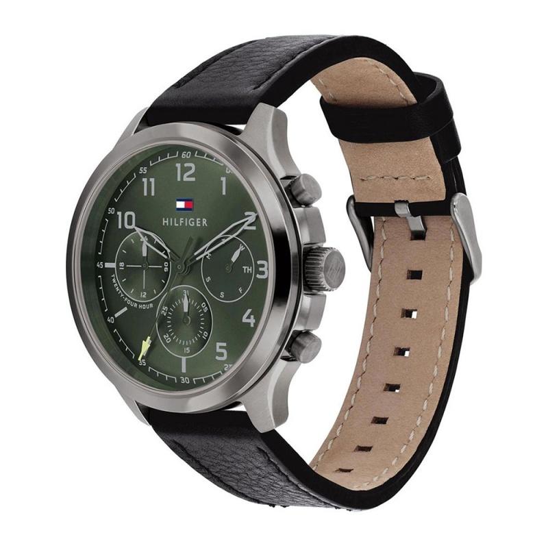 Tommy Hilfiger Черный, Мужские кварцевые часы, 1791856