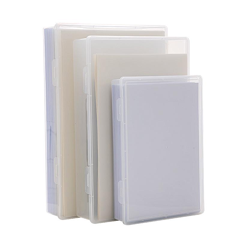 Прозрачный файл-пакет формата A3 - Вместительный ящик для хранения художественных принадлежностей и органайзер для альбомов для рисования 8K