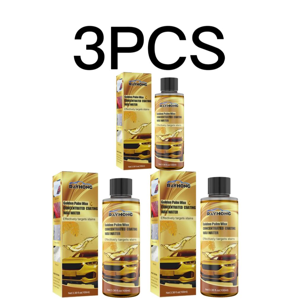 YEGBONG 100 мл автомобильный золотисто-коричневый воск, концентрированное покрытие, воск, вода, жидкая пена, чистящее средство, специальное дезактивирующее покрытие, воск для мытья автомобиля, вода