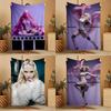 M-MadonnaS Признания II 2026 Плед Мягкий Теплый Пушистый Плед Супер Детские Игрушки Кровать Диван Автомобиль Колыбель