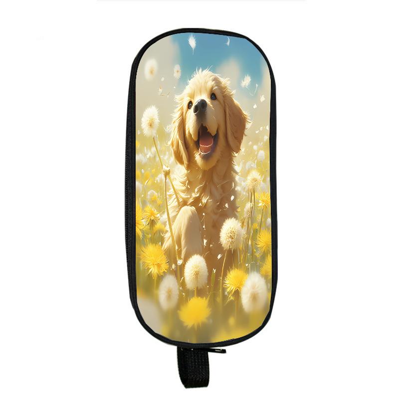 Капибара, кошка, собака, пеналы, лошадь, тигр, панда, пенал, сумка с волком, держатель, коробка для девочек, офисный студенческий органайзер, канцелярские принадлежности, школьные принадлежности