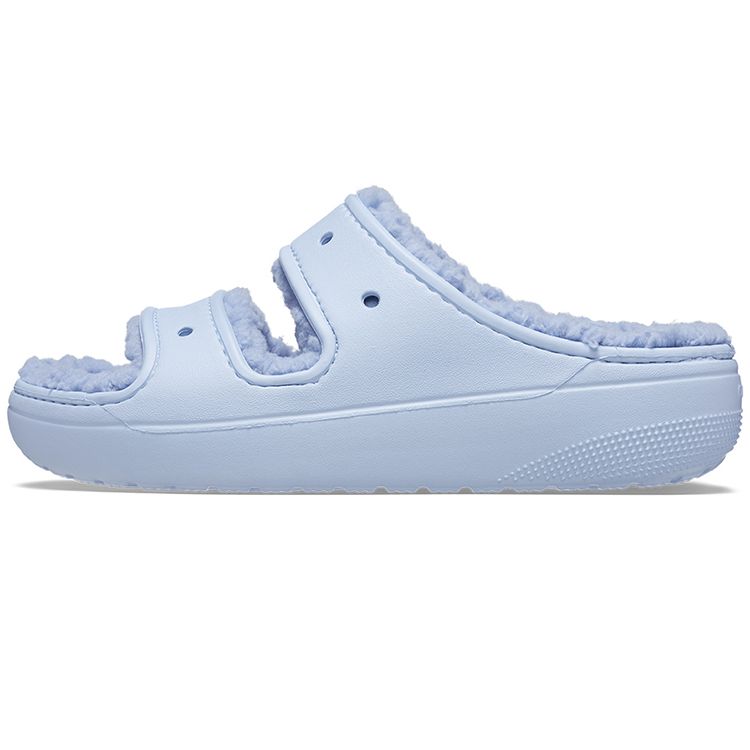 Crocs Comfortable Non-Slip Durable Slide Sandals Women Footwear Blue-Stone 207446-4NS