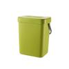 5L Trash Can Kitchen Hanging Trash Basket Sealed Trash Can with Lid Household Kitchen Waste Trash Can