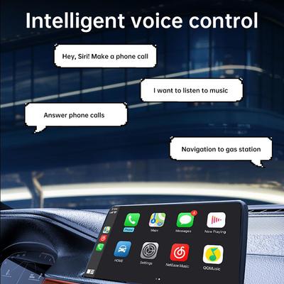 Автомобильный беспроводной адаптер CarPlay Android 2 в 1 Смарт-донгл 5G WIFI для штатной автомобильной стереосистемы с USB Plug and Play для iPhone Android