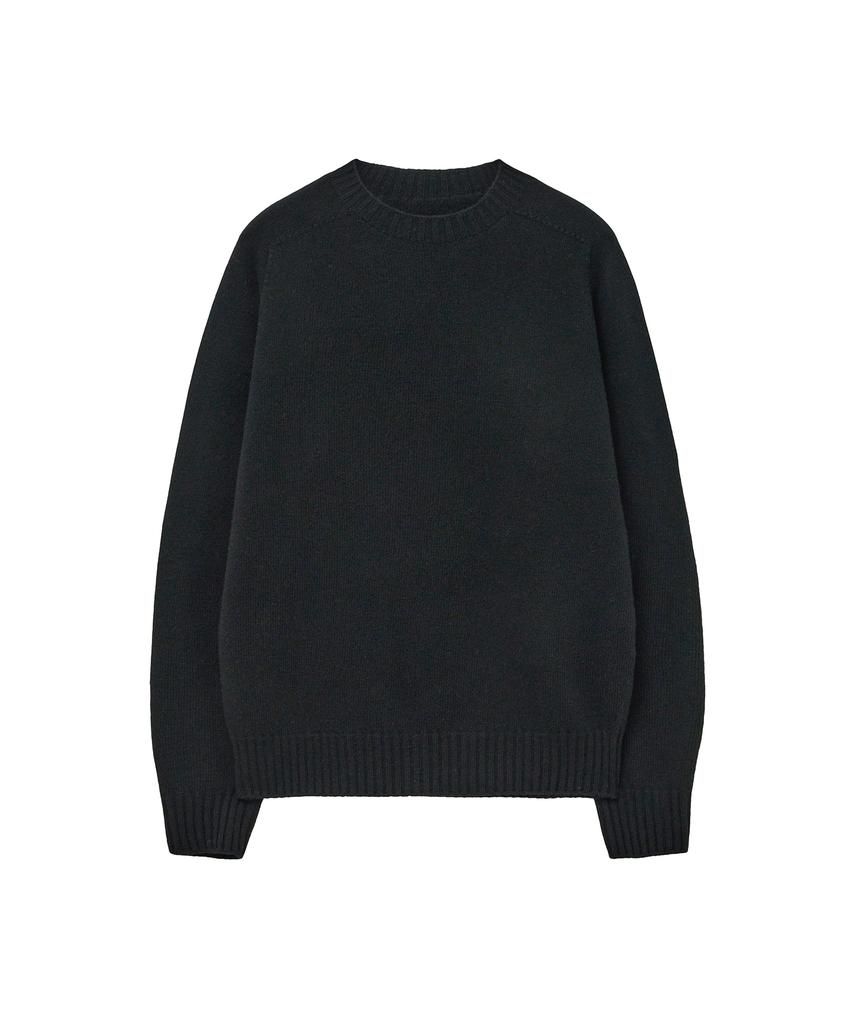 IOLO Raglan Soft Crew Neck_Black