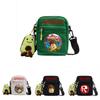 Roblox Cute Canvas Messenger Bag Withletter Game Character Print For Daily Commute And Leisure