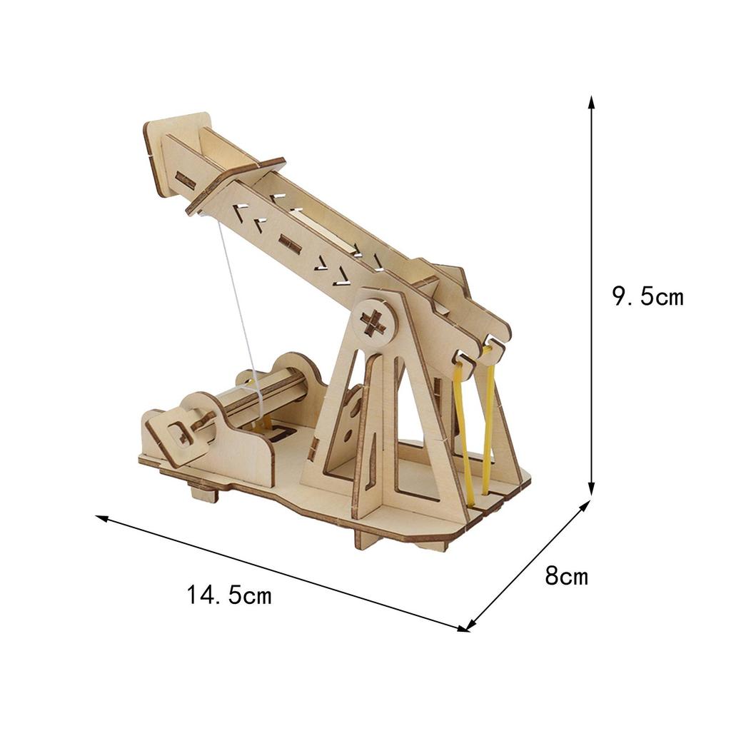 Stem Science Experiment Set Simple Catapults Educational Brain Teaser School Making Lever