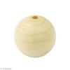 Wooden Beads - GRAINE CRÉATIVE - 20 Mm - Pack of 50 - Brown - Mixed