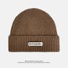 Thick Knitted Hat with Big Head Circumference and Small Face Small Woolen Hat To Prevent Cold and Keep Warm Ear Protecting Head Covering Cold Hat