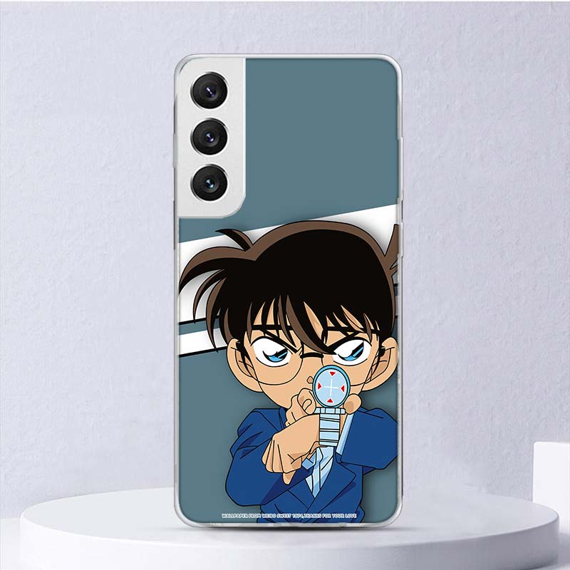 Аниме Детектив Конан Мягкий Чехол Для Samsung Galaxy S25 S24 S23 S22 Ultra Чехол Для Телефона S20 FE S21 Plus S25Ultra S24U Funda Coque S