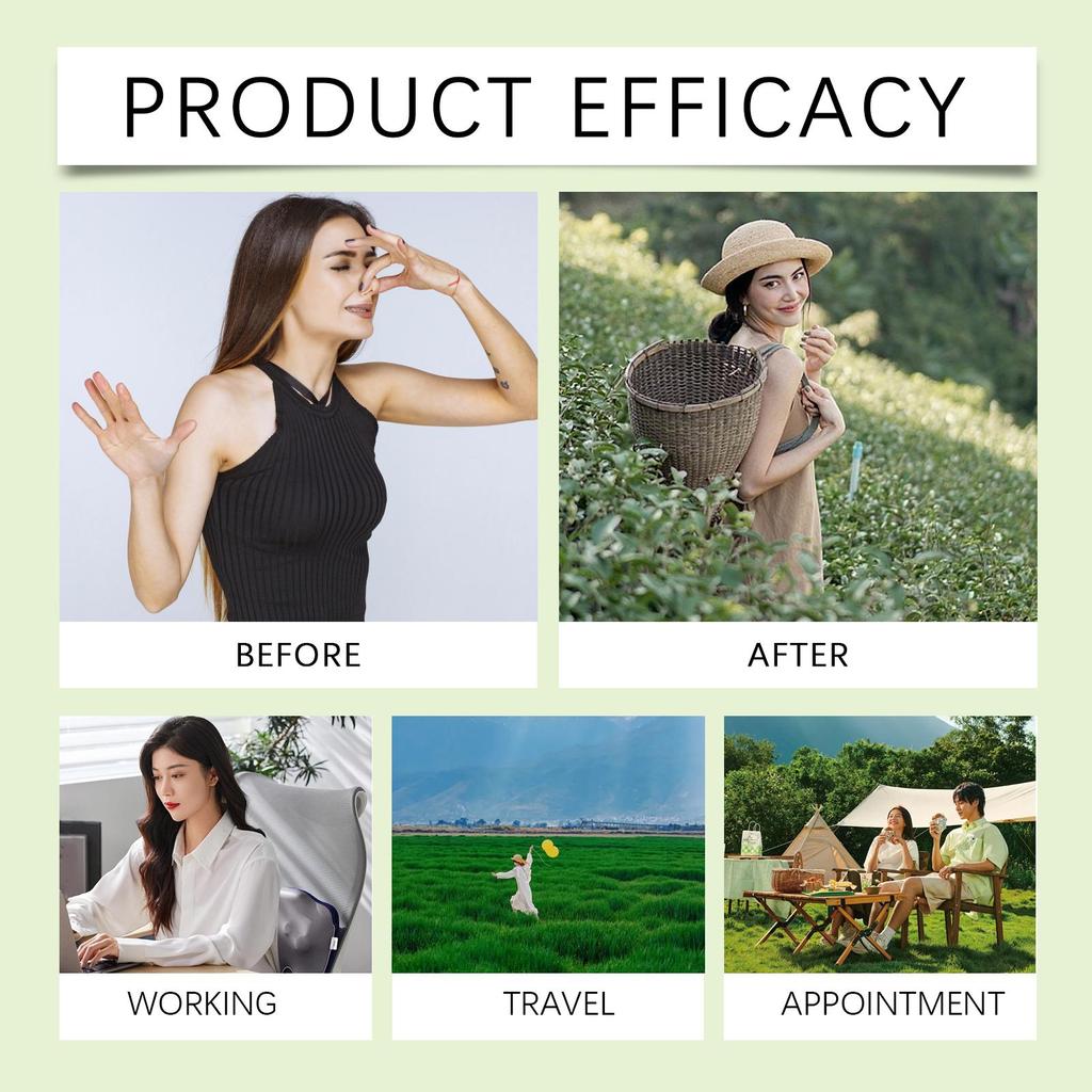 Jaysuing Духи Чистый Белый Чай 30 мл - Стойкий, легкий аромат, свежий и элегантный цветочный парфюм для тела.