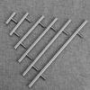 Hardware Furniture Component Drawer Door Knobs T-Bar Handle  Stainless Steel  Knobs Wardrobe Pulls