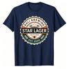 Unisexs Cotton Tshirt Short Sleeve Crew Neck Regular Fit Bintang Beer Bali Cool Gift Funny Outdoors High Quality Cotton Shortsleev