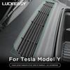 Для Tesla Model Y 2023 Кондиционер, воздухозаборник, экран от насекомых, передний бампер, воздухозаборник, фильтр, аксессуары, решетка бампера, вставка