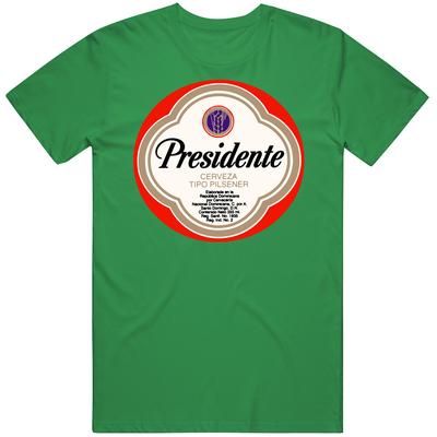 Ретро футболка с логотипом пивоварни Presidente