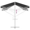 Freestanding Awning Anthracite 6 x 3 m Polyester