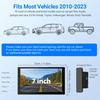 7-дюймовая HD автомагнитола Double Din с CarPlay, Android Auto, Bluetooth, GPS, камерой заднего вида, 2+64 ГБ, голосовым управлением