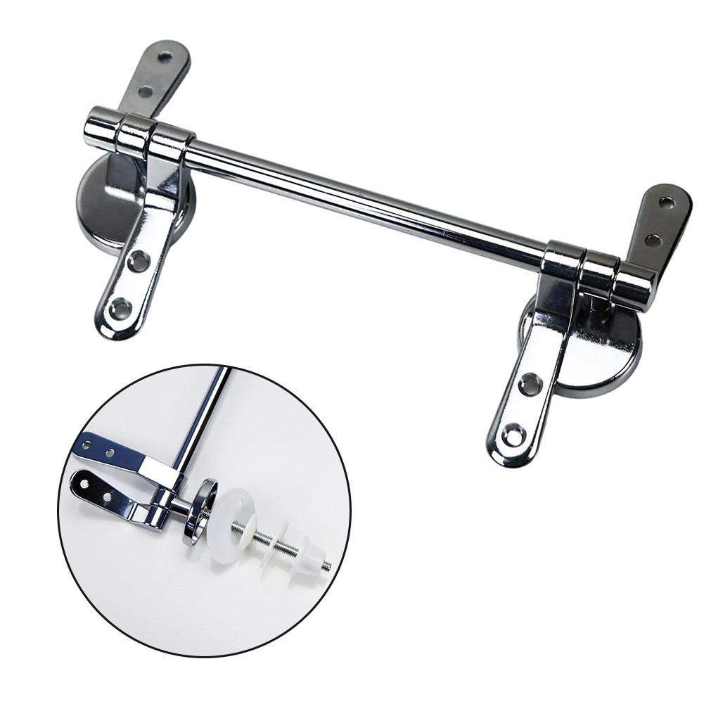 Петля сиденья унитаза Соединительная тяга Ремонт ванной комнаты Замена Комплект петель Цинковый сплав Аксессуар для крепления домашних сидений для унитаза