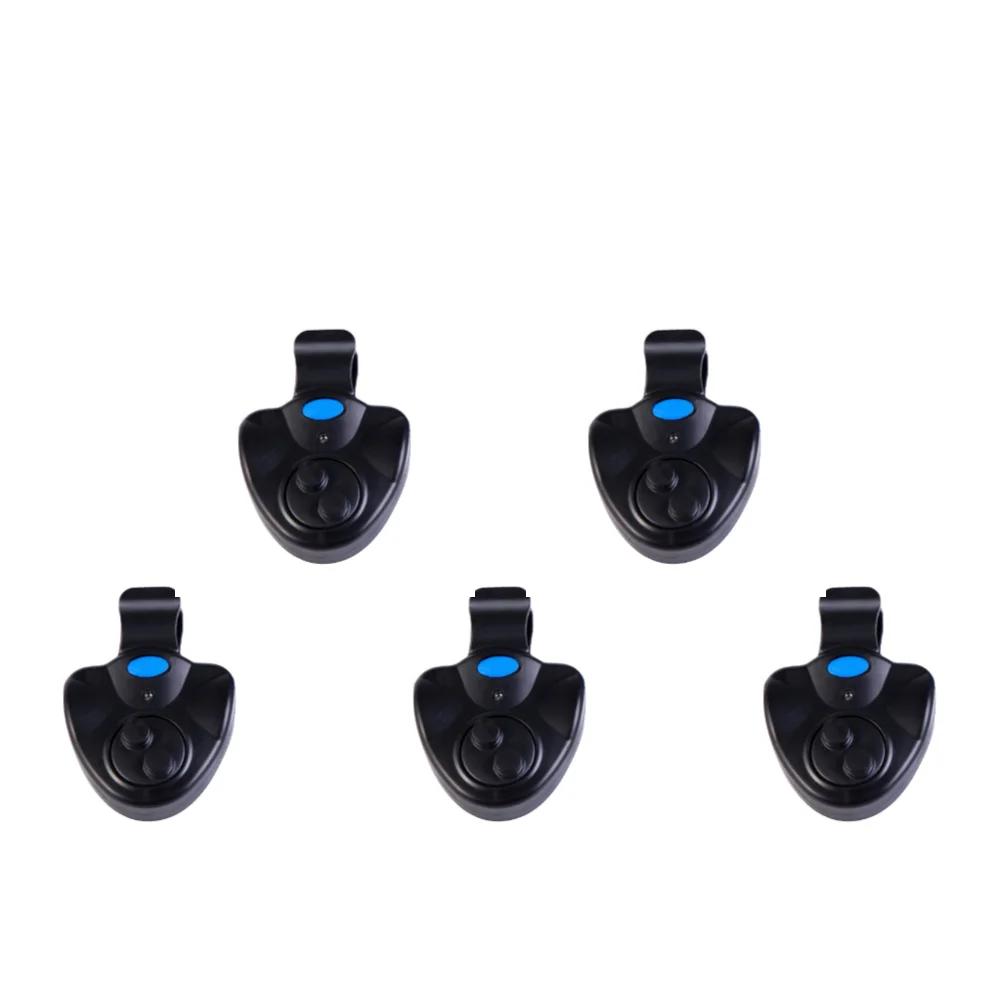 1-10 шт. Светодиодные сигнализаторы поклевки Портативные сигнализаторы поклевки карпа Индикатор оповещения о леске Буфер Удилище Громкий сигнал