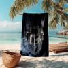 Till Lindemann, lead singer of the German heavy metal rock band Rammstein, outdoor camping vacation swimming beach scarf decorative blanket F26