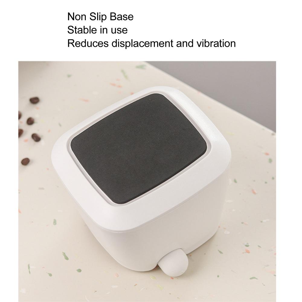 Removable Knock Bar Coffee Knock Bin Rubber Bar Espresso Grounds Container Home Coffee Station