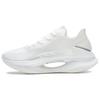 Li Ning Absolute Shadow Stability Shock Absorption Non-Slip Wear-Resistant Breathable Low-Top Running Shoes Women Sneaker White ARRS002-5